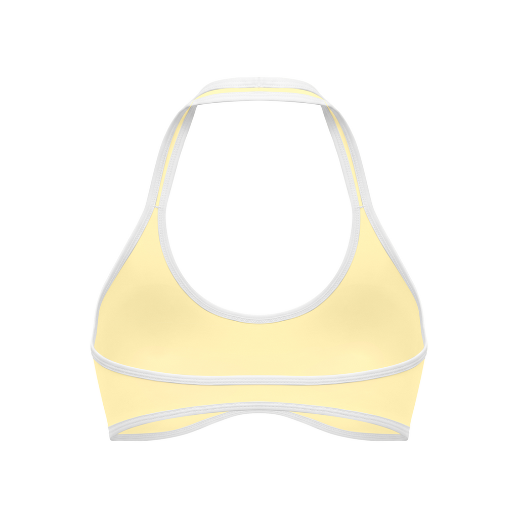 Women's Halter Color Block Yoga Sports Bra