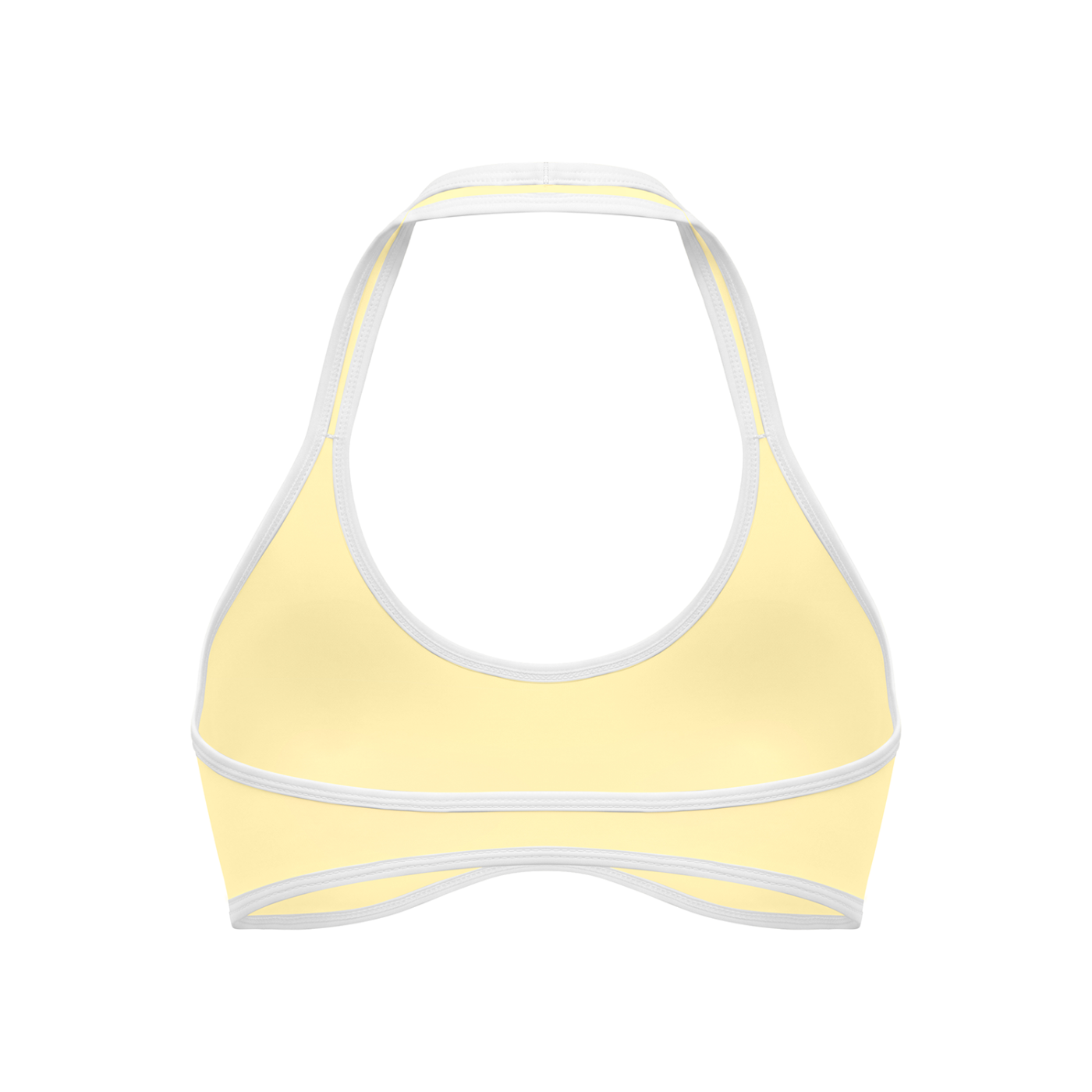Women's Halter Color Block Yoga Sports Bra