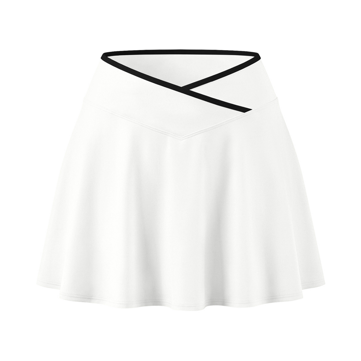 Women's Color Block A-Line Skirt