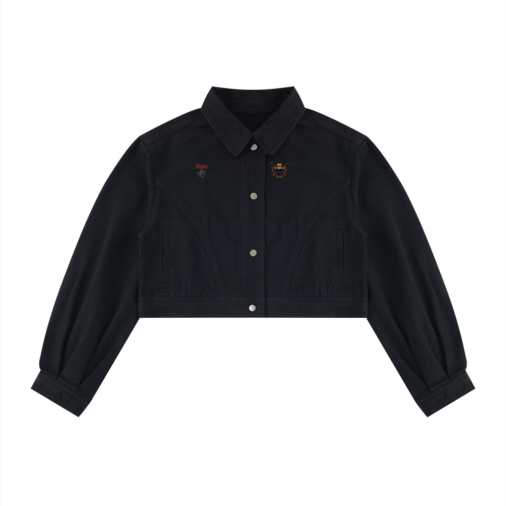 Women’s Crop Denim Jacket