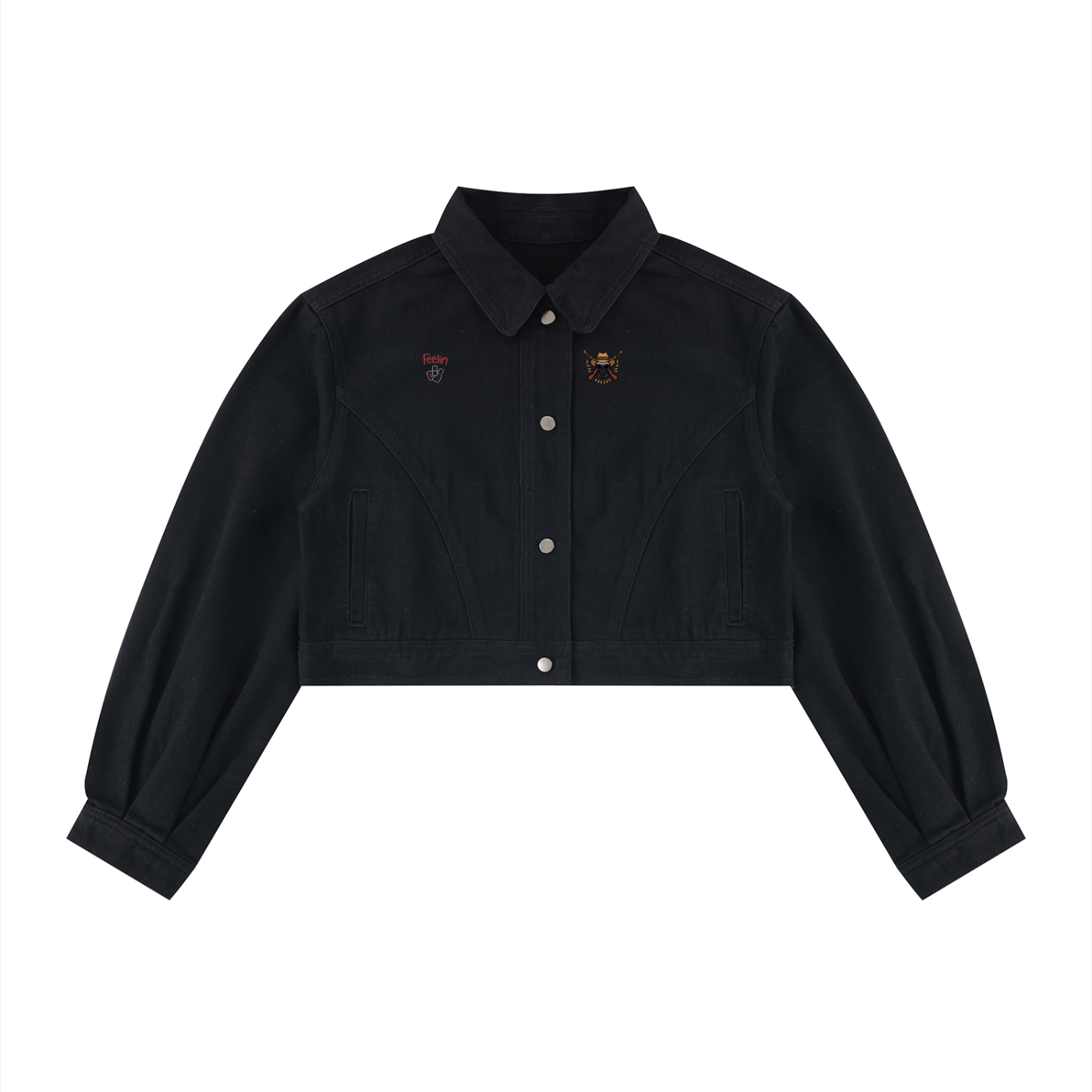 Women’s Crop Denim Jacket