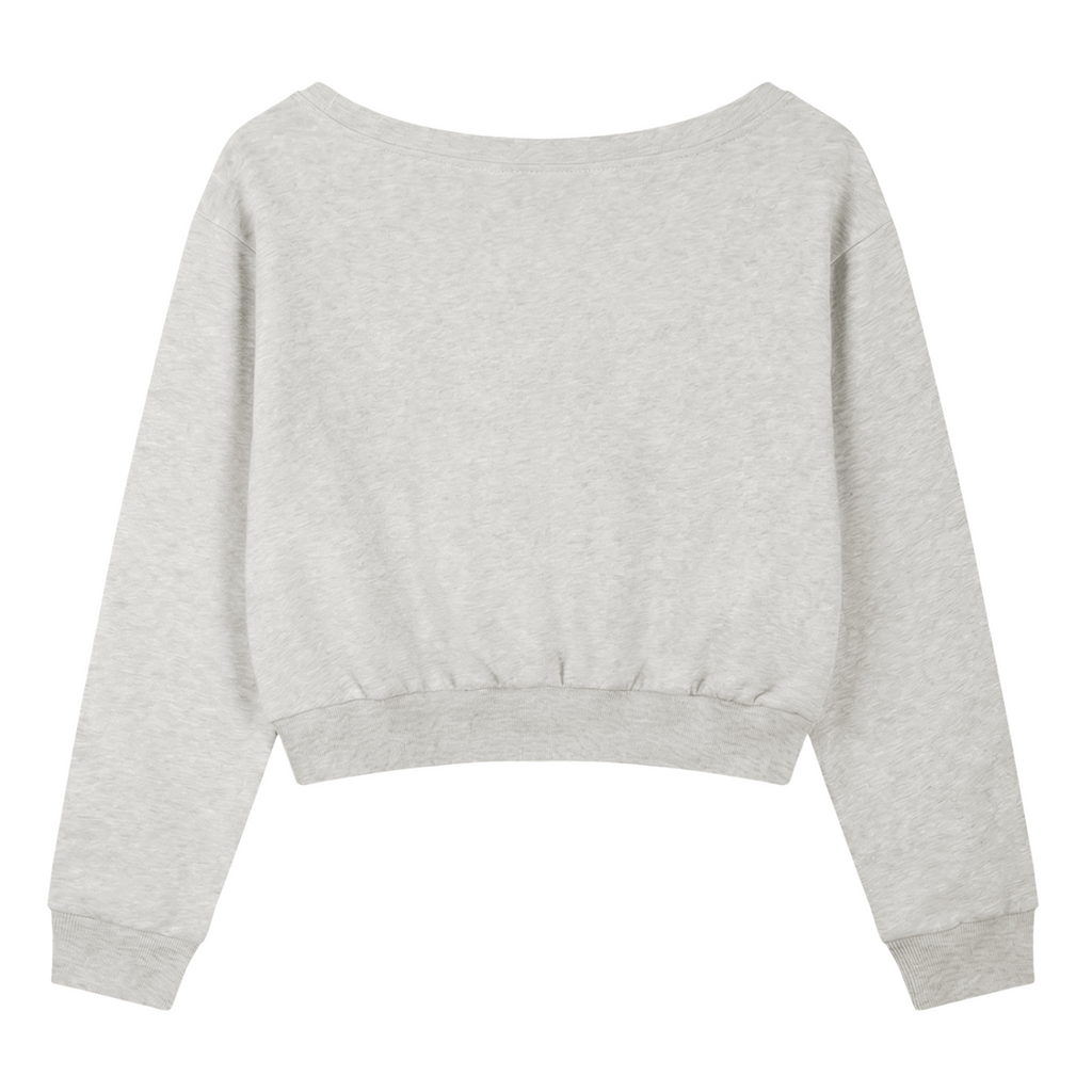 Women's Off-Shoulder Sweatshirt
