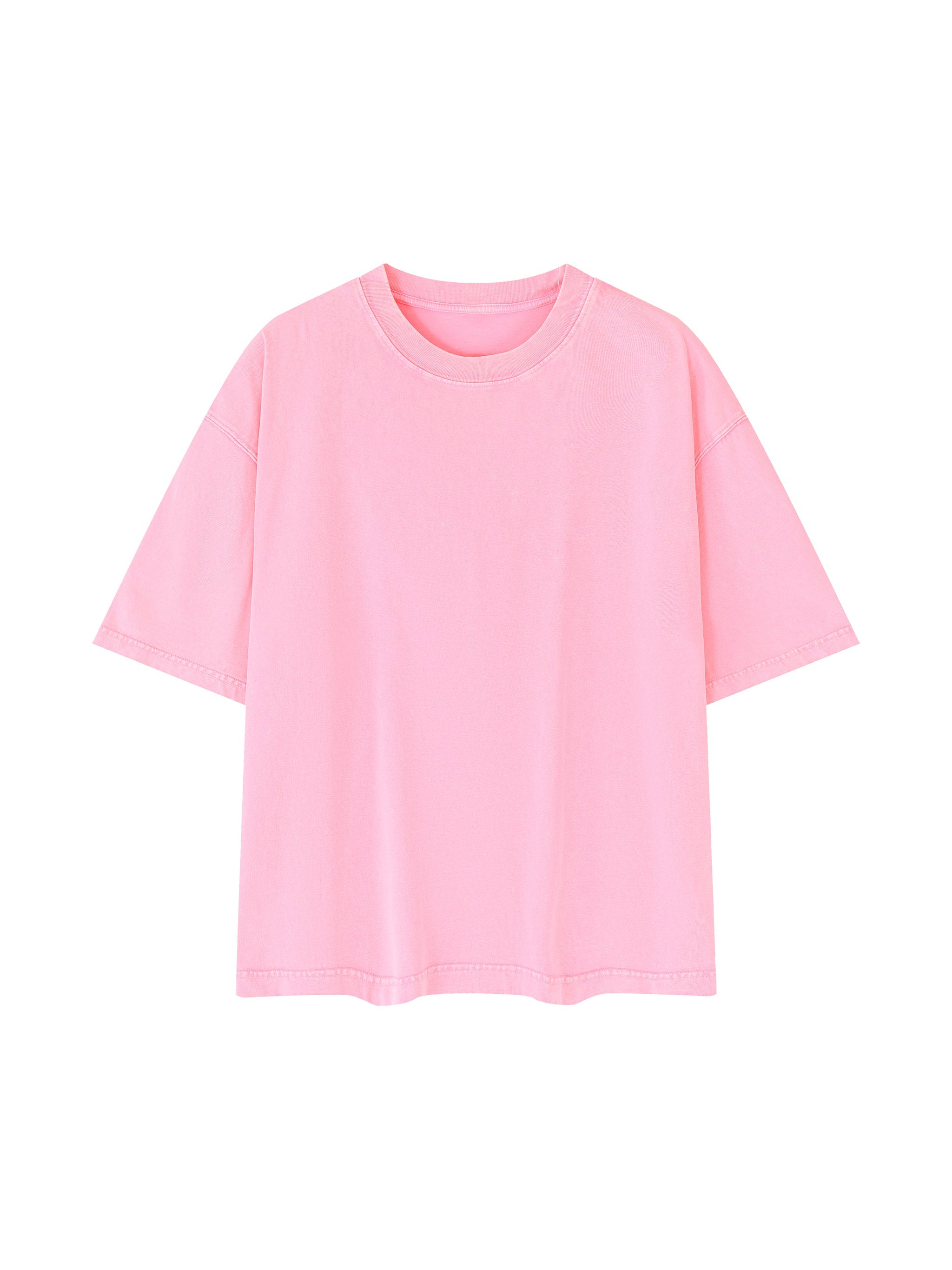 Mineral Wash Boxy Cotton T-Shirt