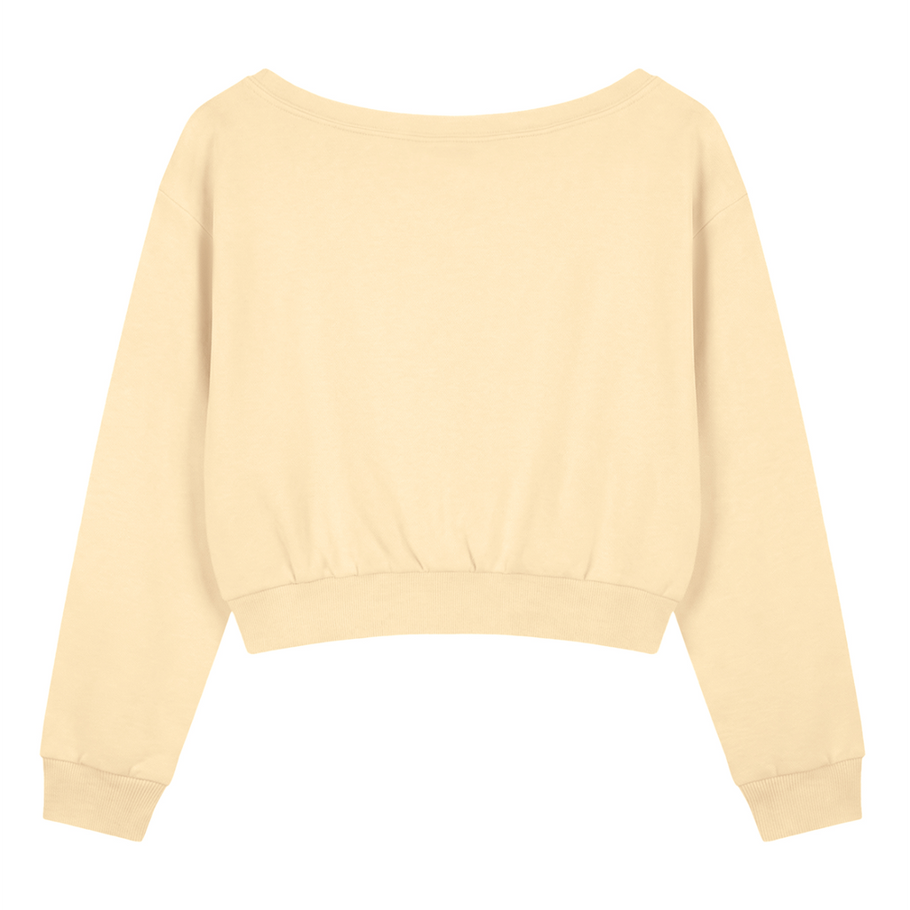 Women's Off-Shoulder Sweatshirt
