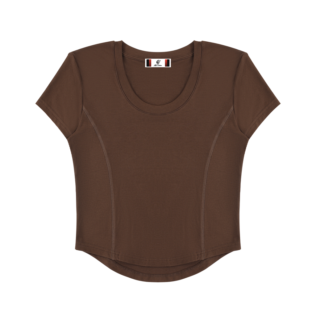 Women's Paneled Crop T-Shirt