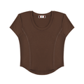 Women's Paneled Crop T-Shirt