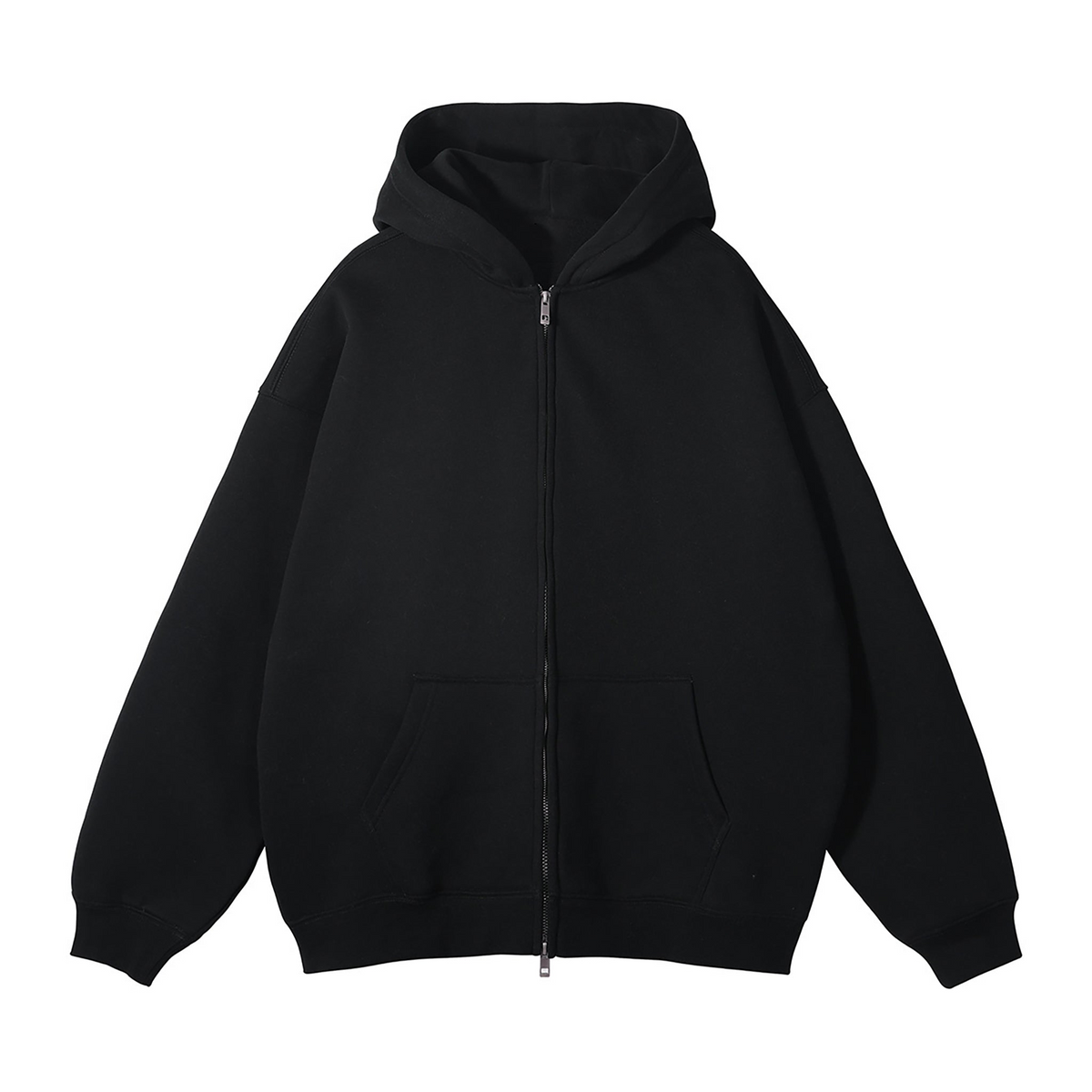 Essential Fleece Zip-Through Hoodie