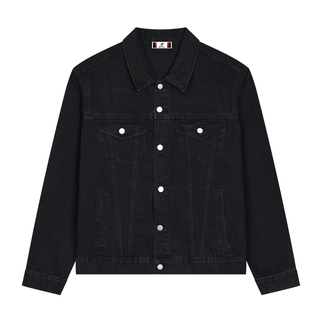 Unisex Vintage Wash Denim Jacket
