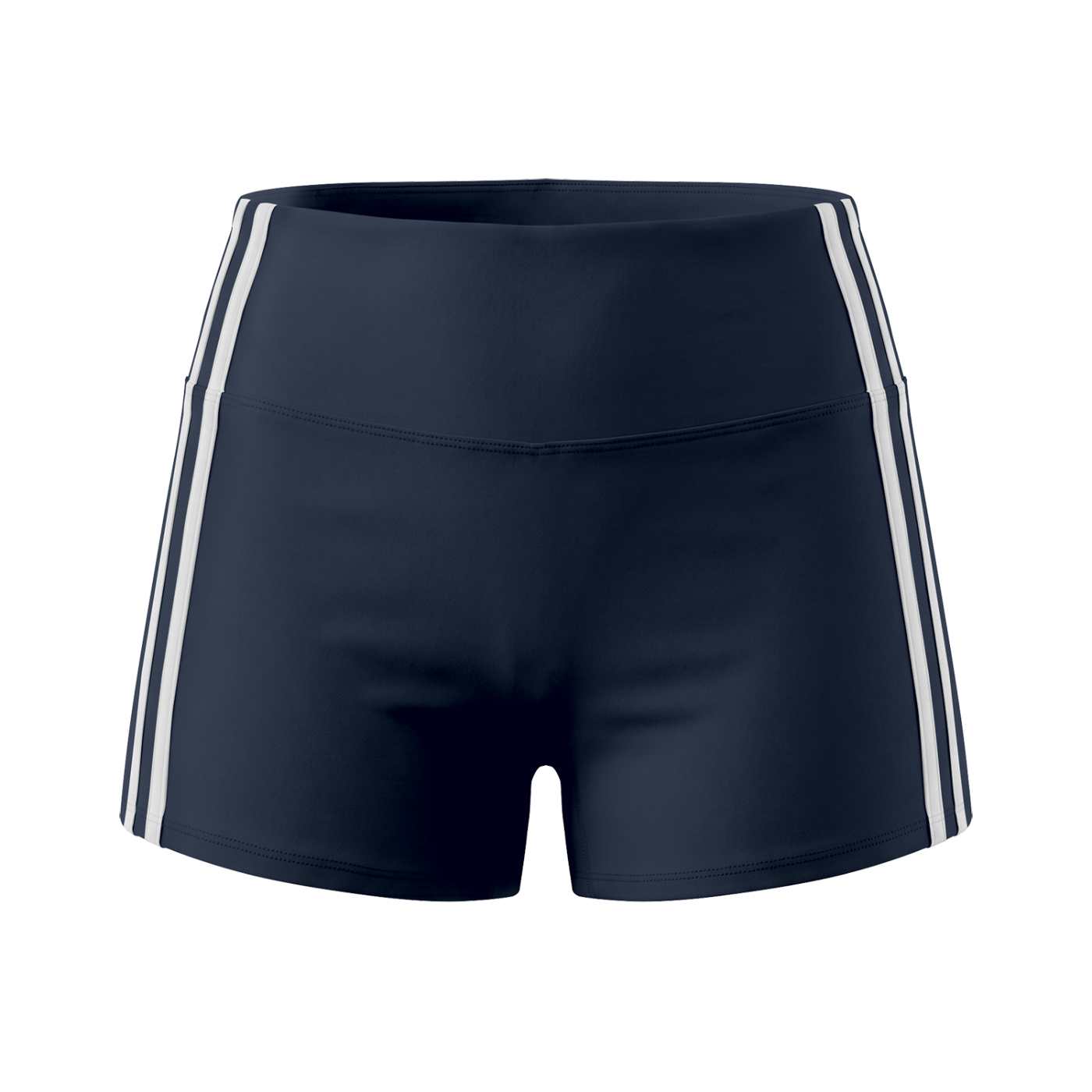 Women’s High-Waist Color Block Yoga Shorts