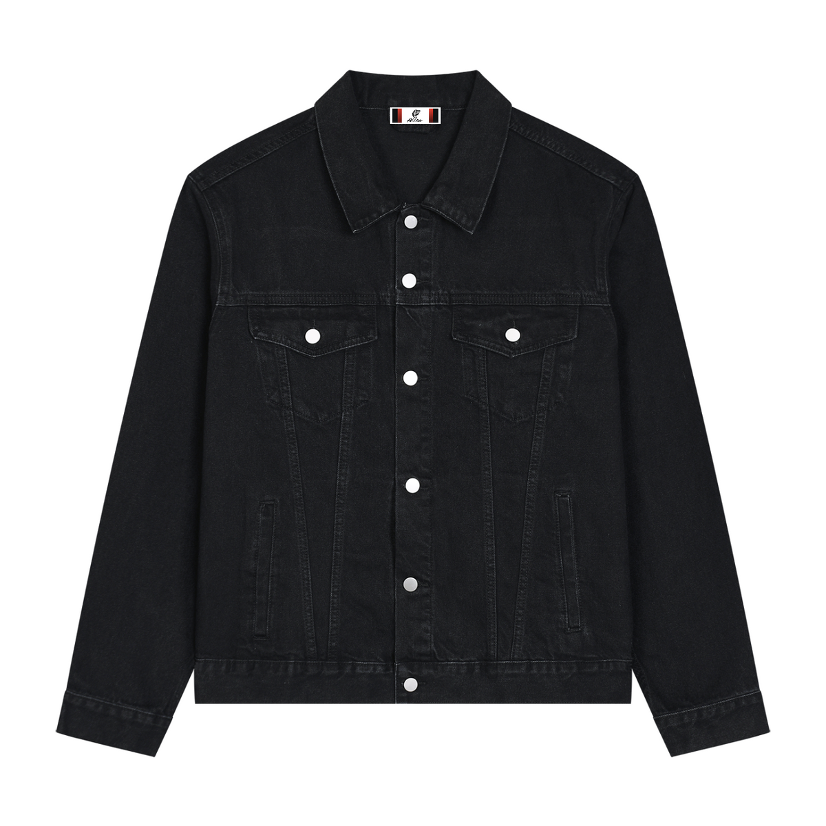 Unisex Vintage Wash Denim Jacket