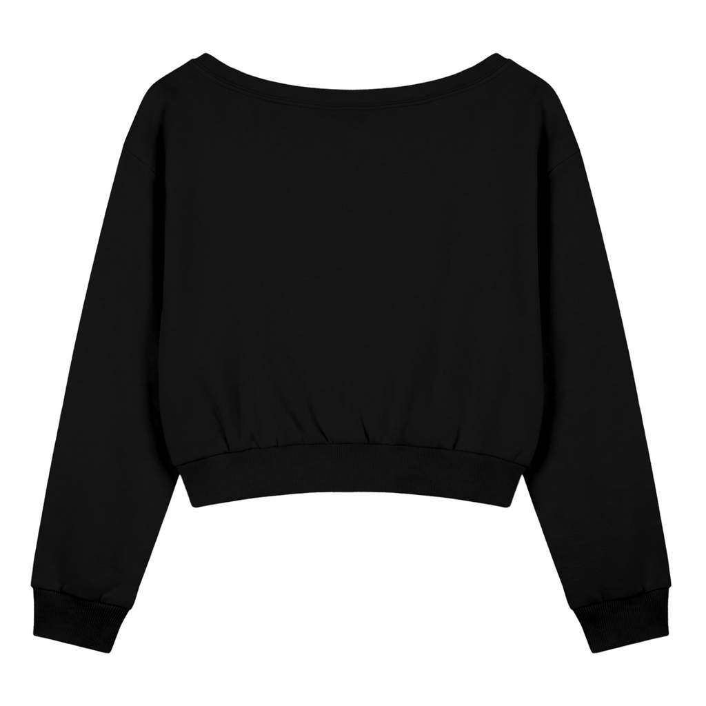 Women's Off-Shoulder Sweatshirt