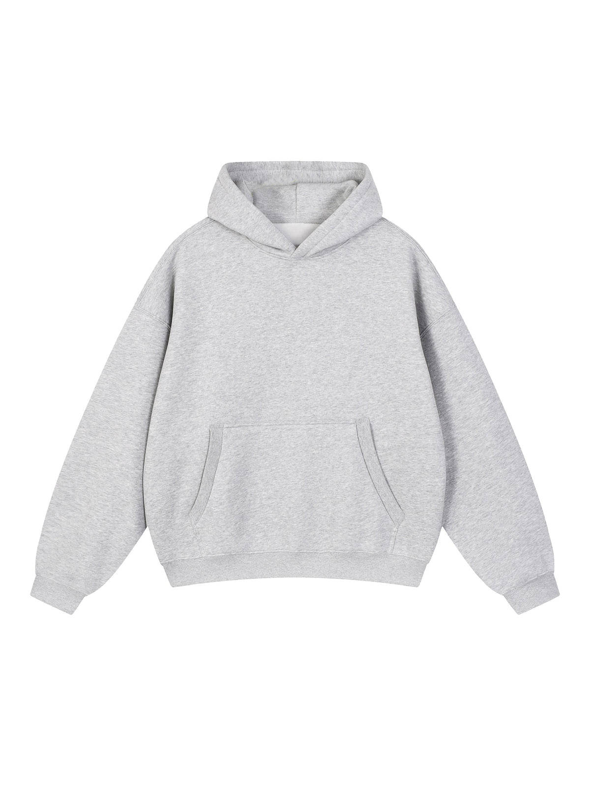 Essential Oversized Boxy Fit Fleece Hoodie