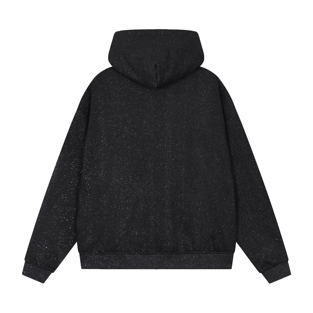 Unisex Sparkles Full Zip Boxy Hoodie
