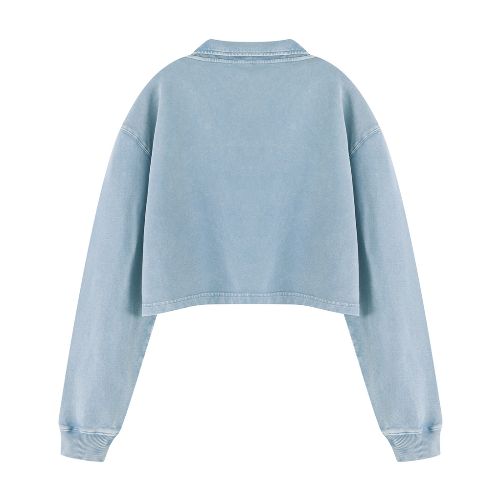 Women’s Vintage Wash Crop Sweatshirt