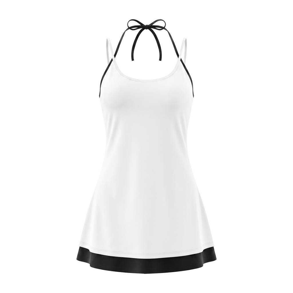 Women’s Color Block Sleeveless Dress