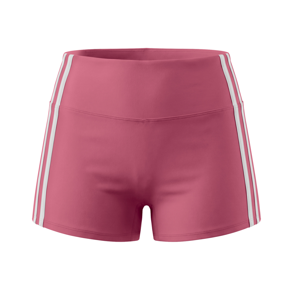 Women’s High-Waist Color Block Yoga Shorts