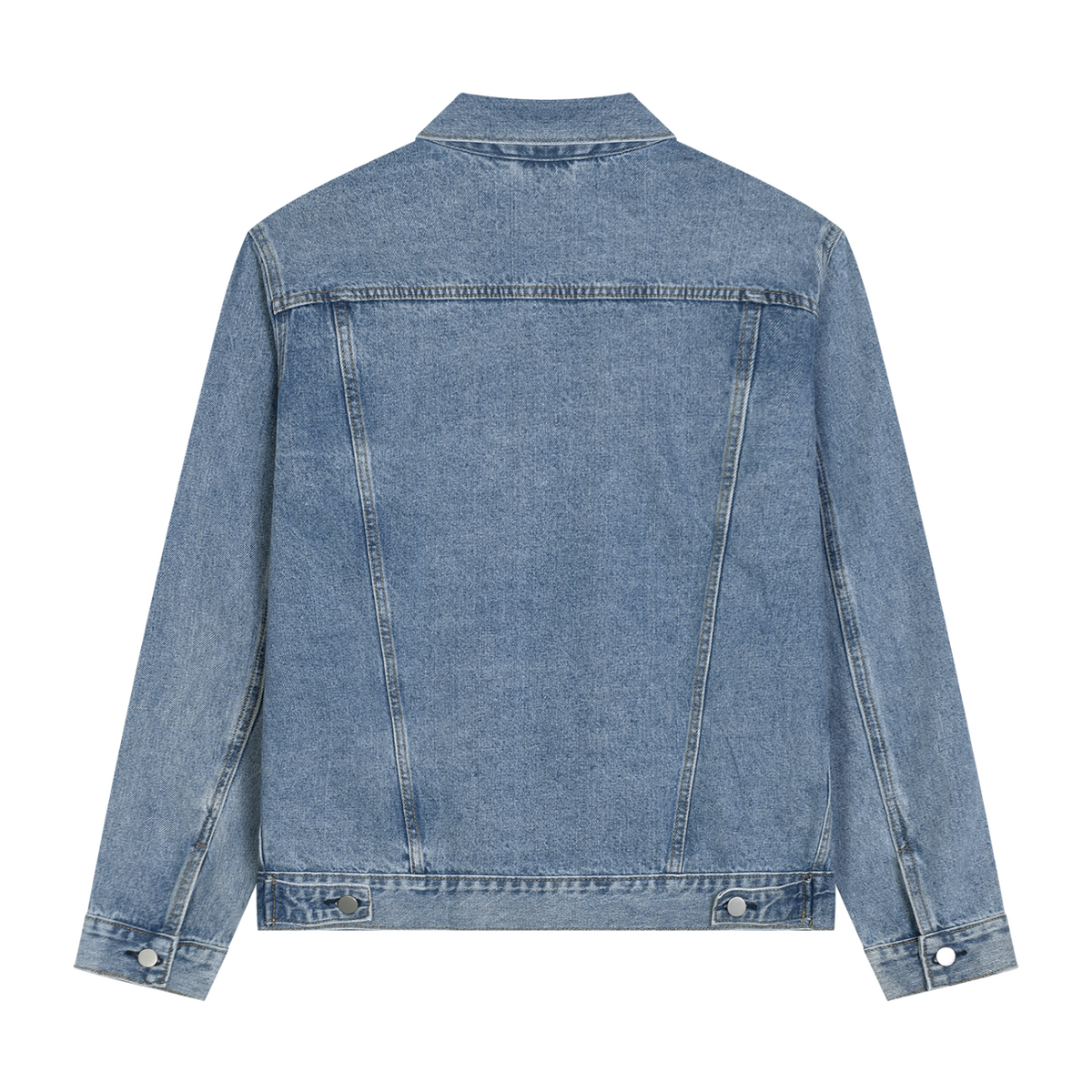 Unisex Vintage Wash Denim Jacket
