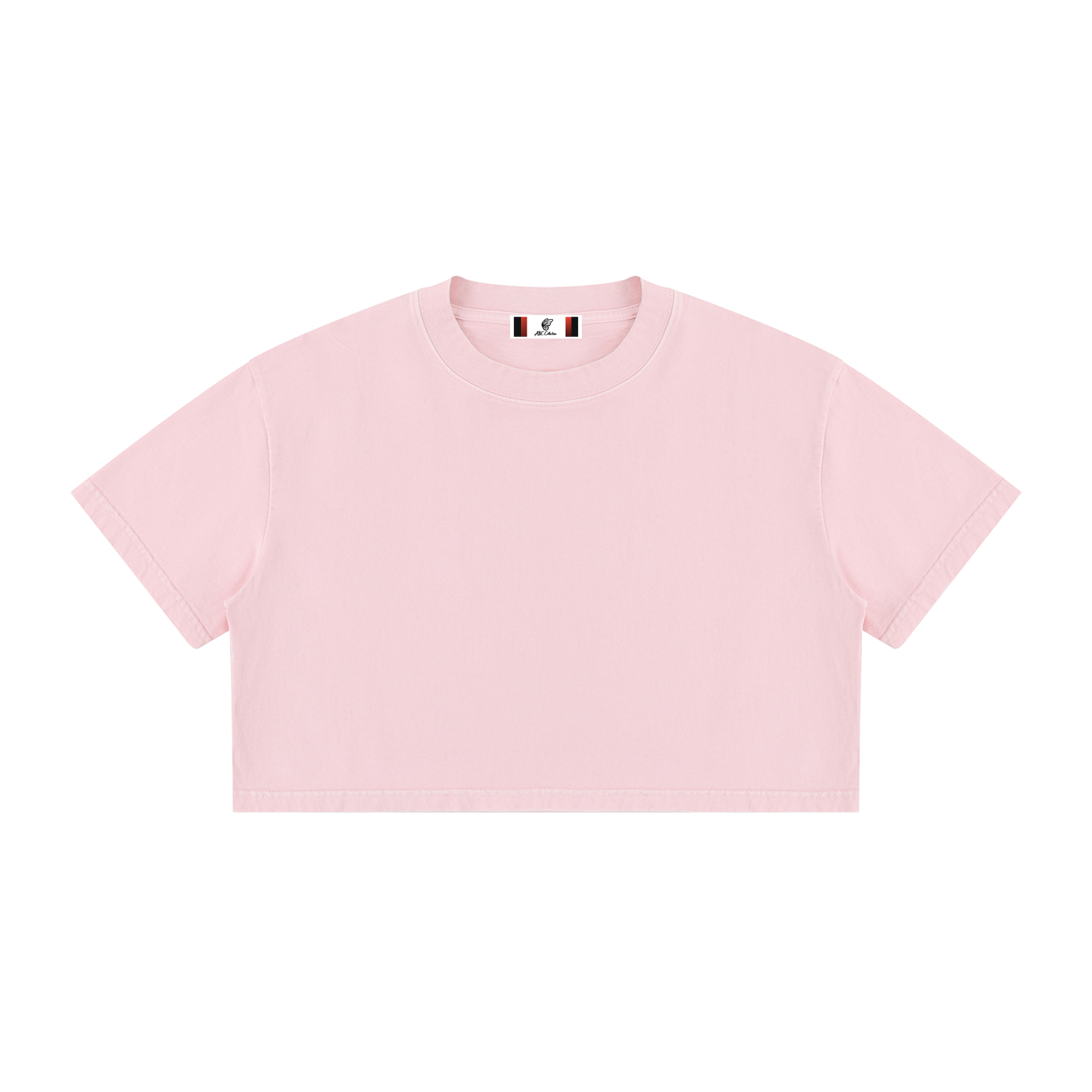 Women's Mineral Wash Cotton Crop T-Shirt