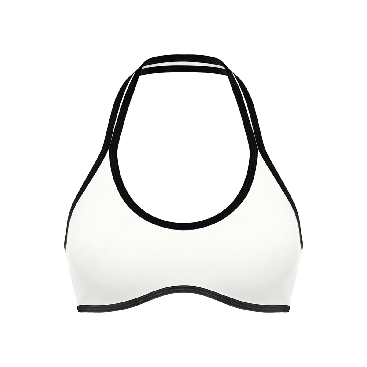 Women's Halter Color Block Yoga Sports Bra