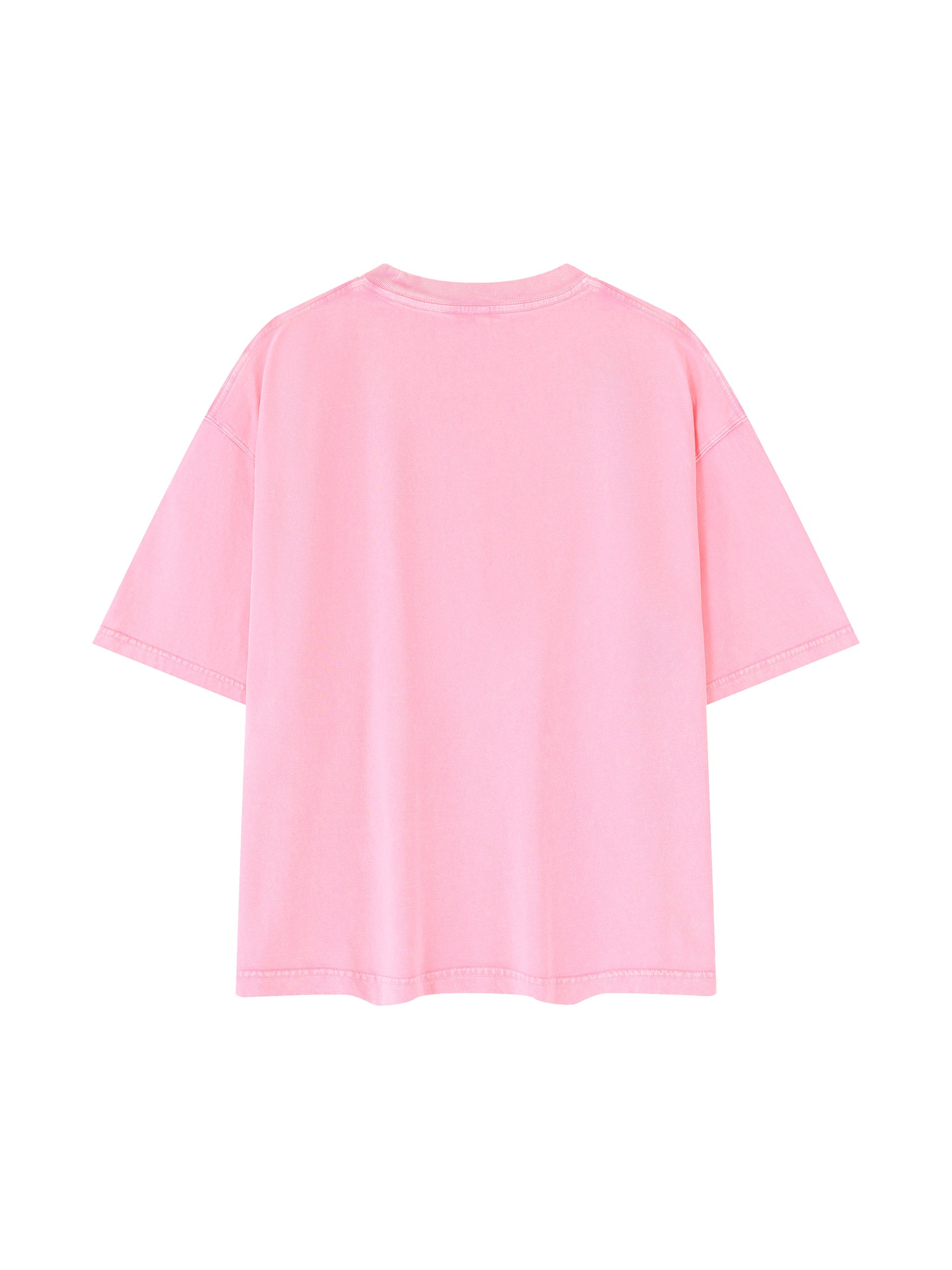 Mineral Wash Boxy Cotton T-Shirt