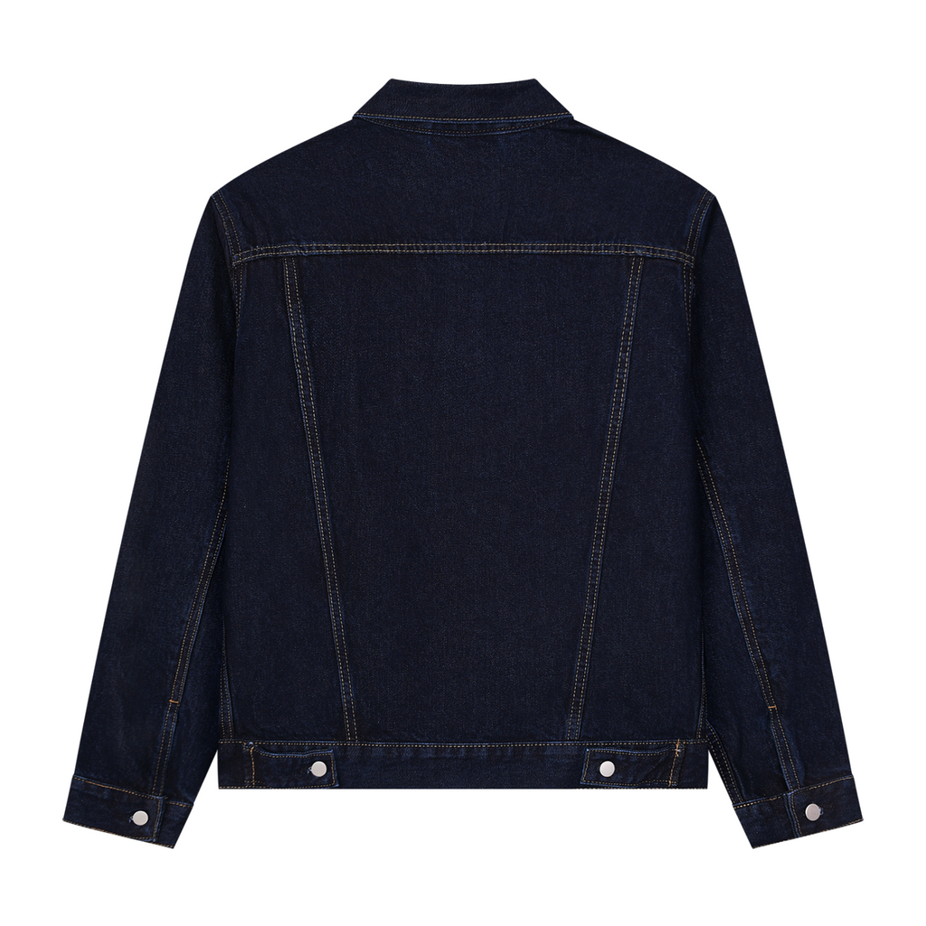 Unisex Vintage Wash Denim Jacket