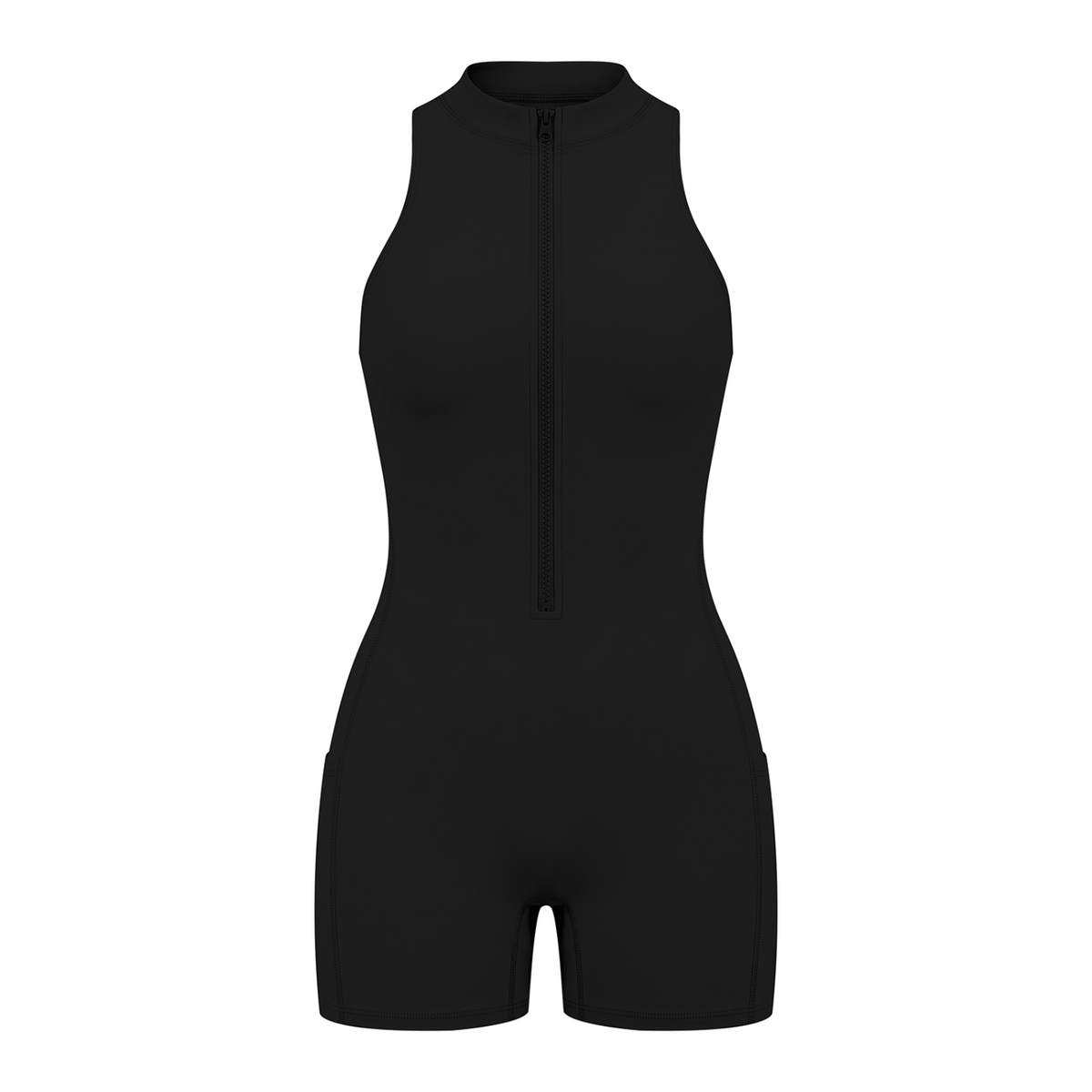Women’s Quarter-Zip Yoga Romper