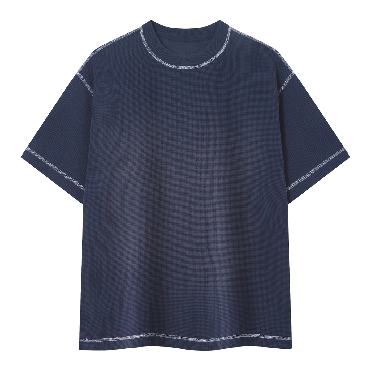 Unisex Sunfade Waffle Boxy T-Shirt