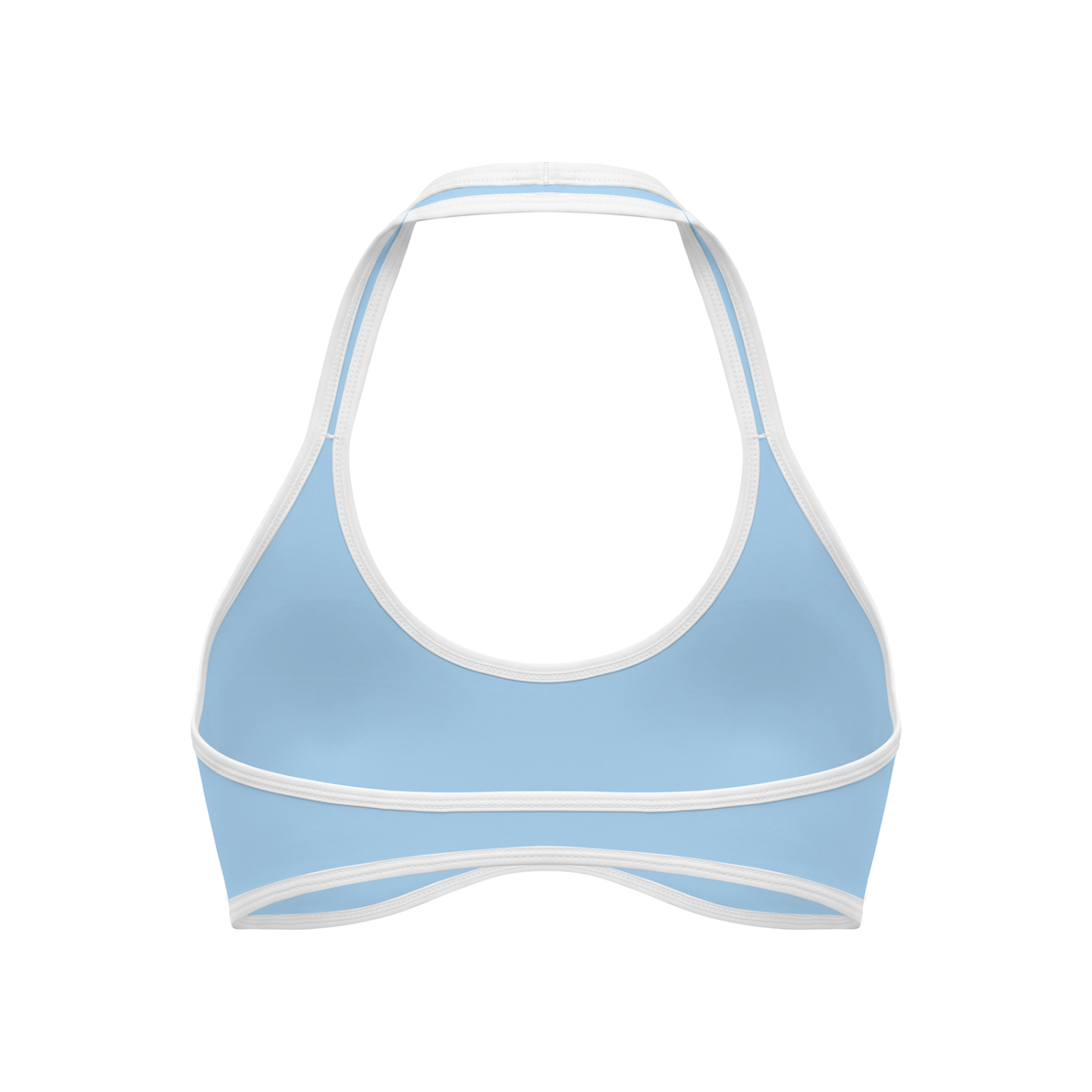 Women's Halter Color Block Yoga Sports Bra