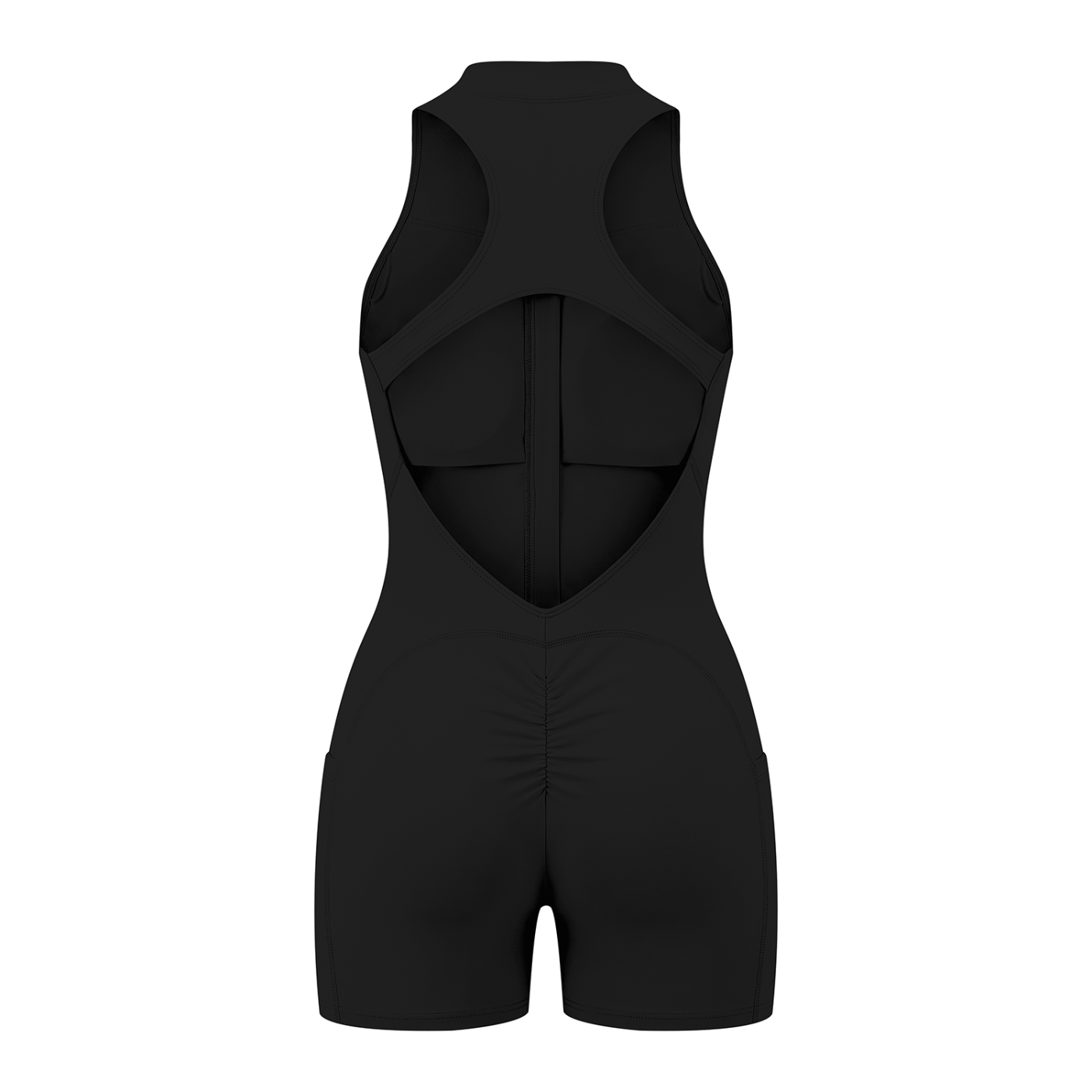 Women’s Quarter-Zip Yoga Romper