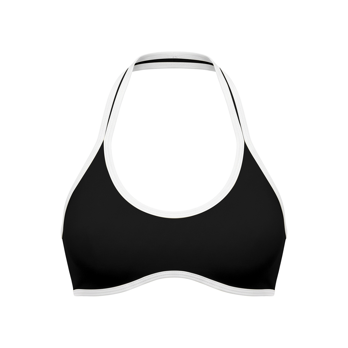 Women's Halter Color Block Yoga Sports Bra