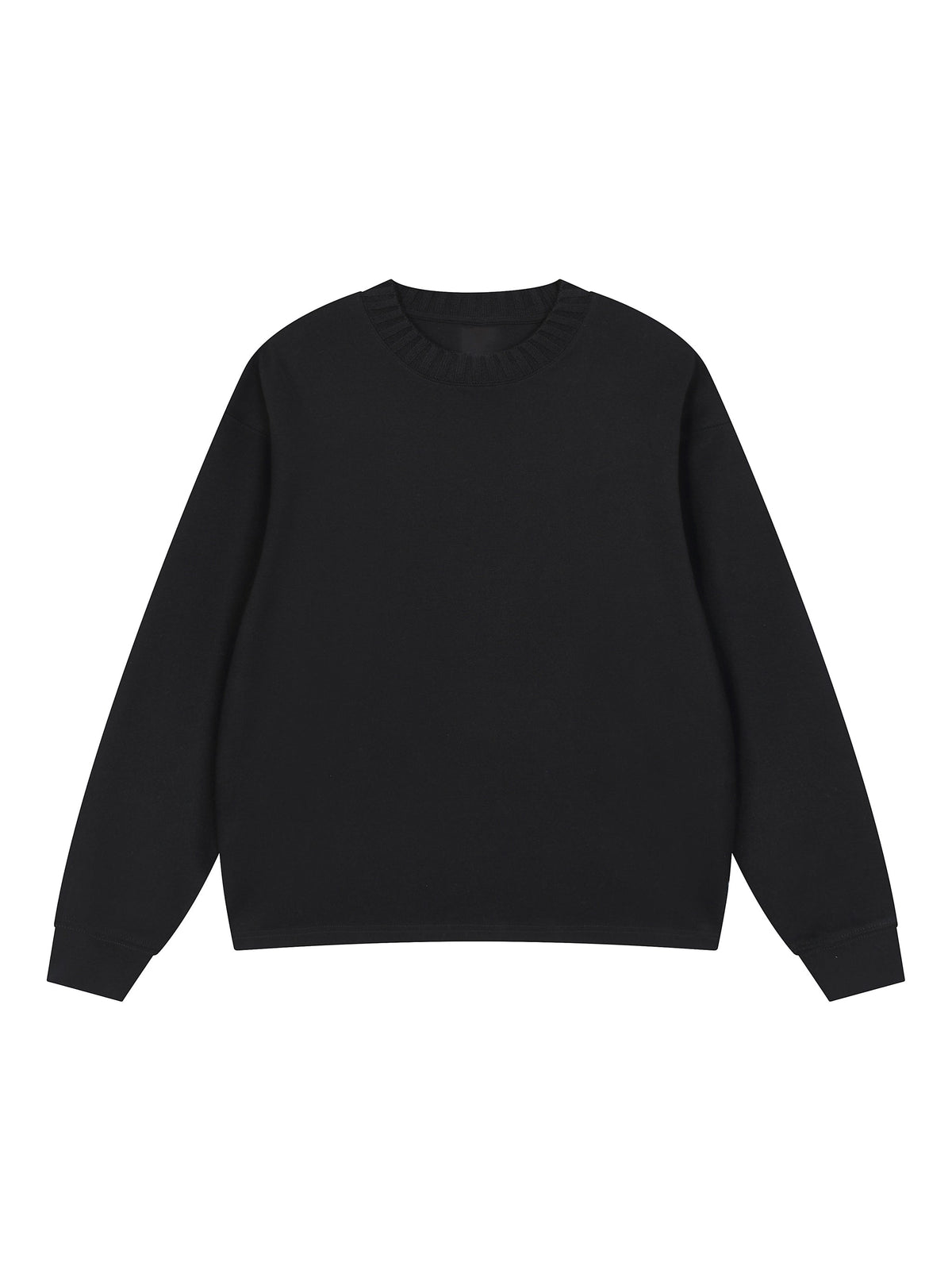 Knitted Round Neck Oversize Sweatshirt