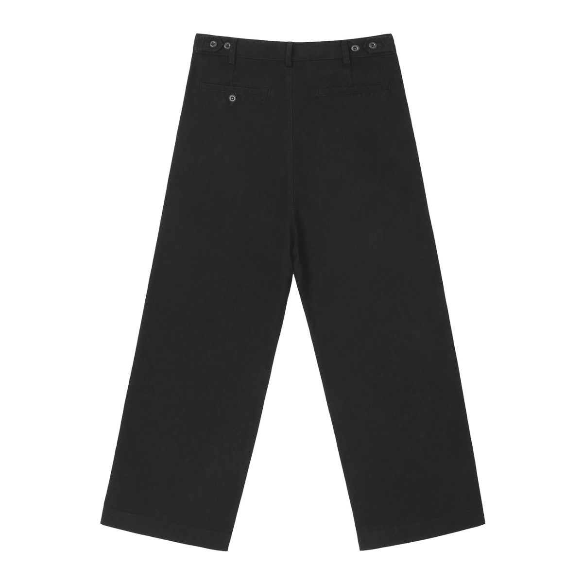 Adjustable Waist Straight-Leg Pants