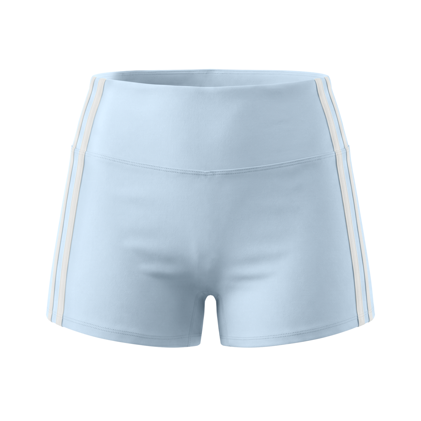 Women’s High-Waist Color Block Yoga Shorts