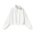Women’s Loose Fleece Quarter-Zip Sweatshirt