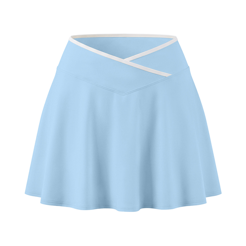 Women's Color Block A-Line Skirt