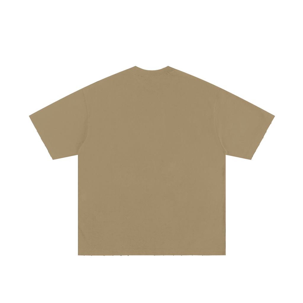 Heavyweight Hand-frayed T-Shirt