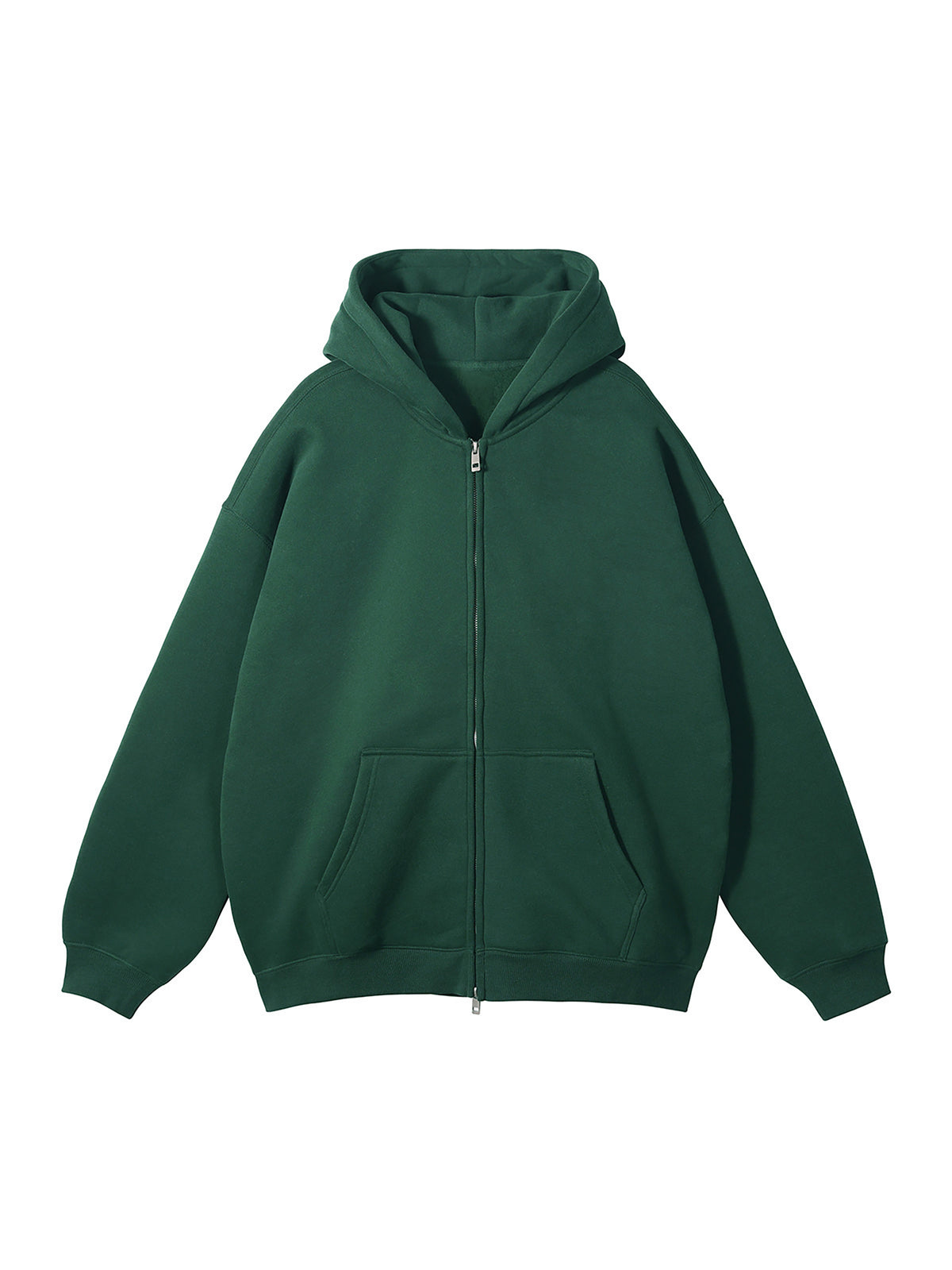 Essential Fleece Zip-Through Hoodie