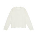 Unisex Raw Edge Long Sleeve T-Shirt
