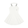 Women's Collared Halter A-Line Tennis Dress