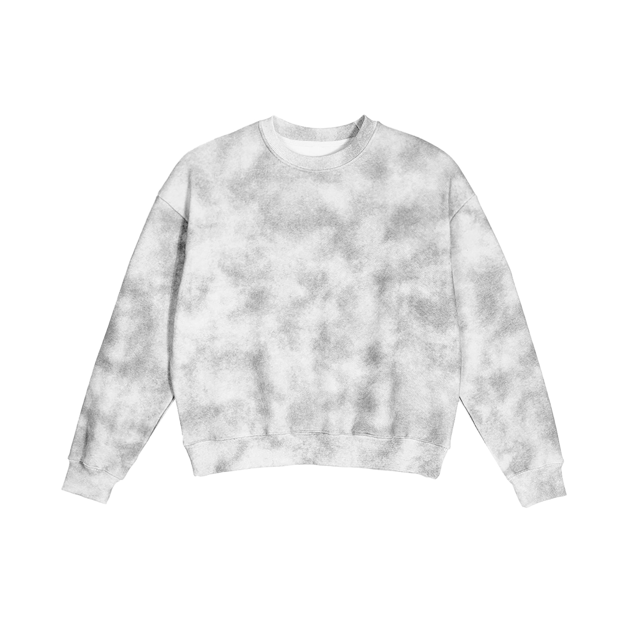 Dirty Washed Boxy Fleeced Sweatshirt
