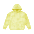 Unisex Sunfade Frayed Fleece Hoodie