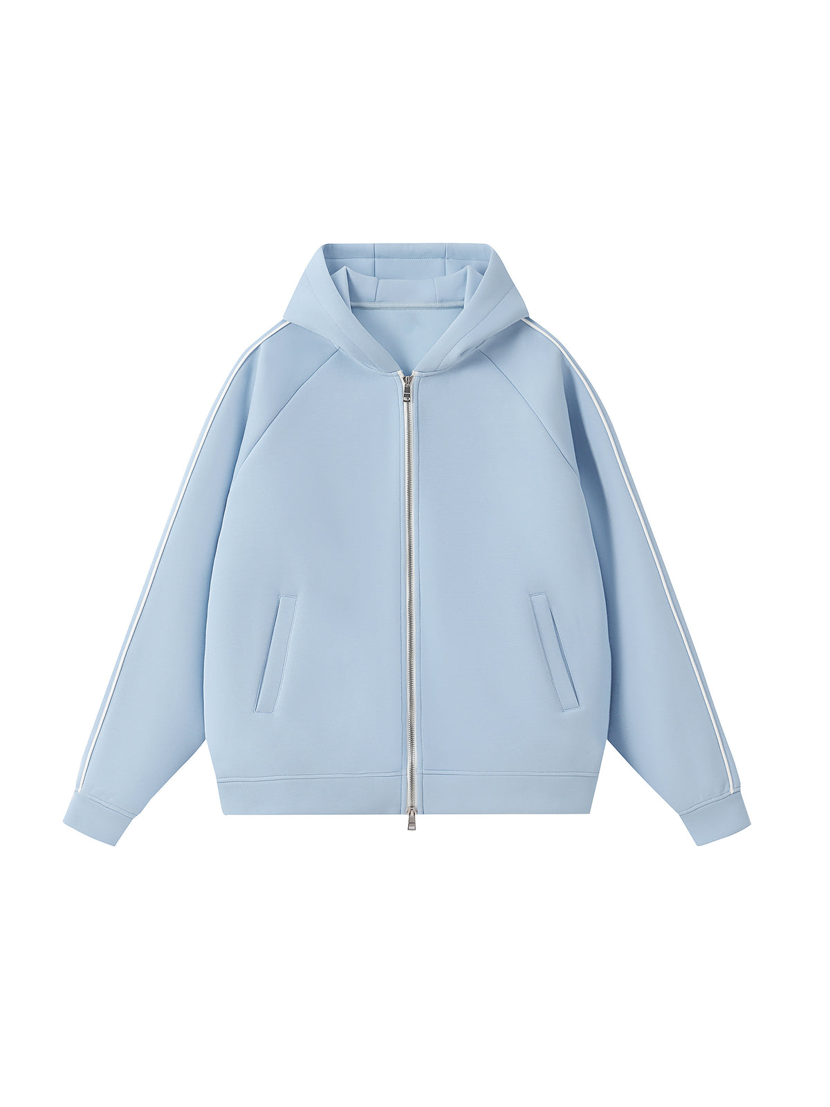 Heavyweight Raglan Sleeve Zip Hoodie