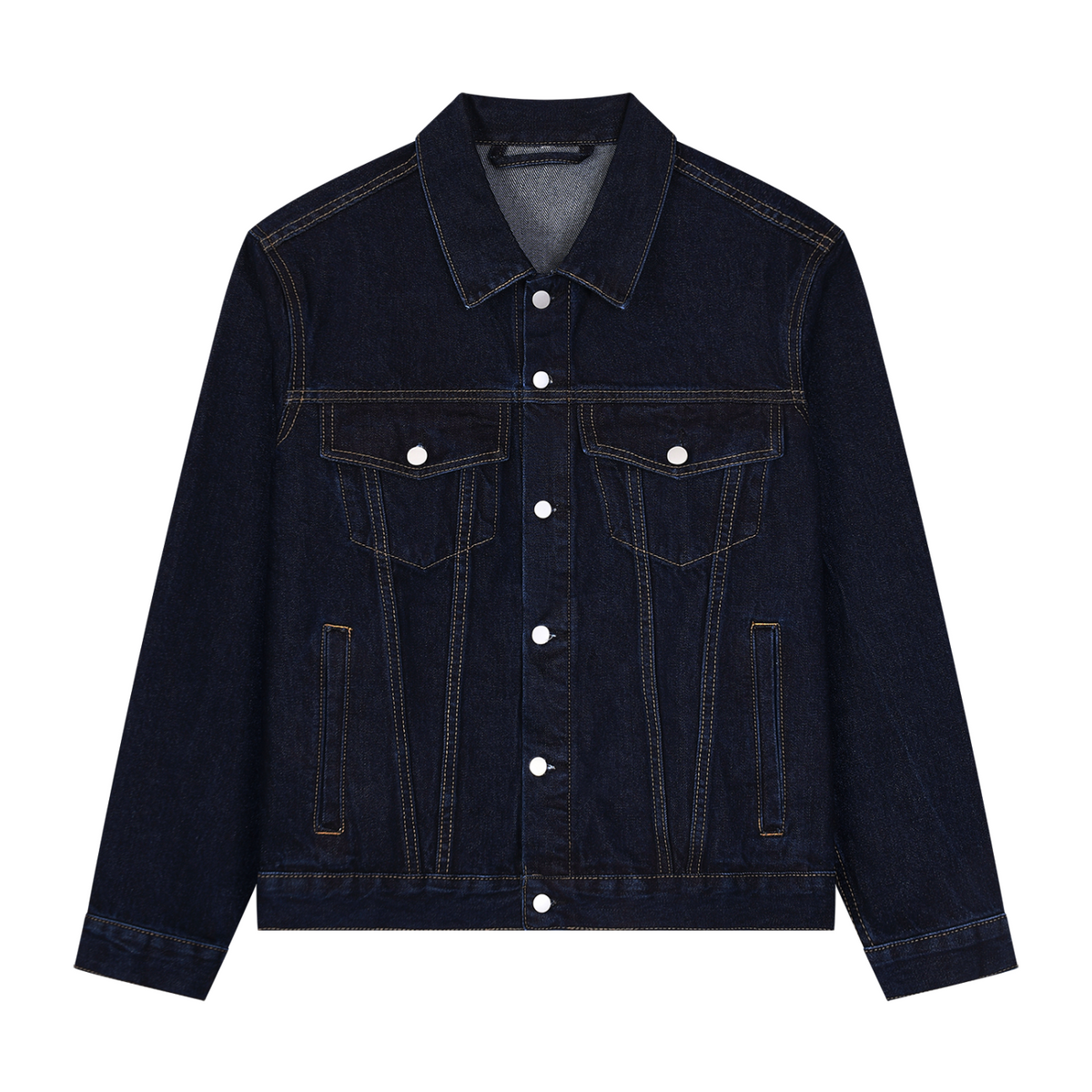 Unisex Vintage Wash Denim Jacket