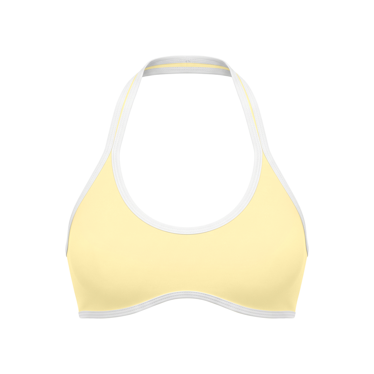 Women's Halter Color Block Yoga Sports Bra