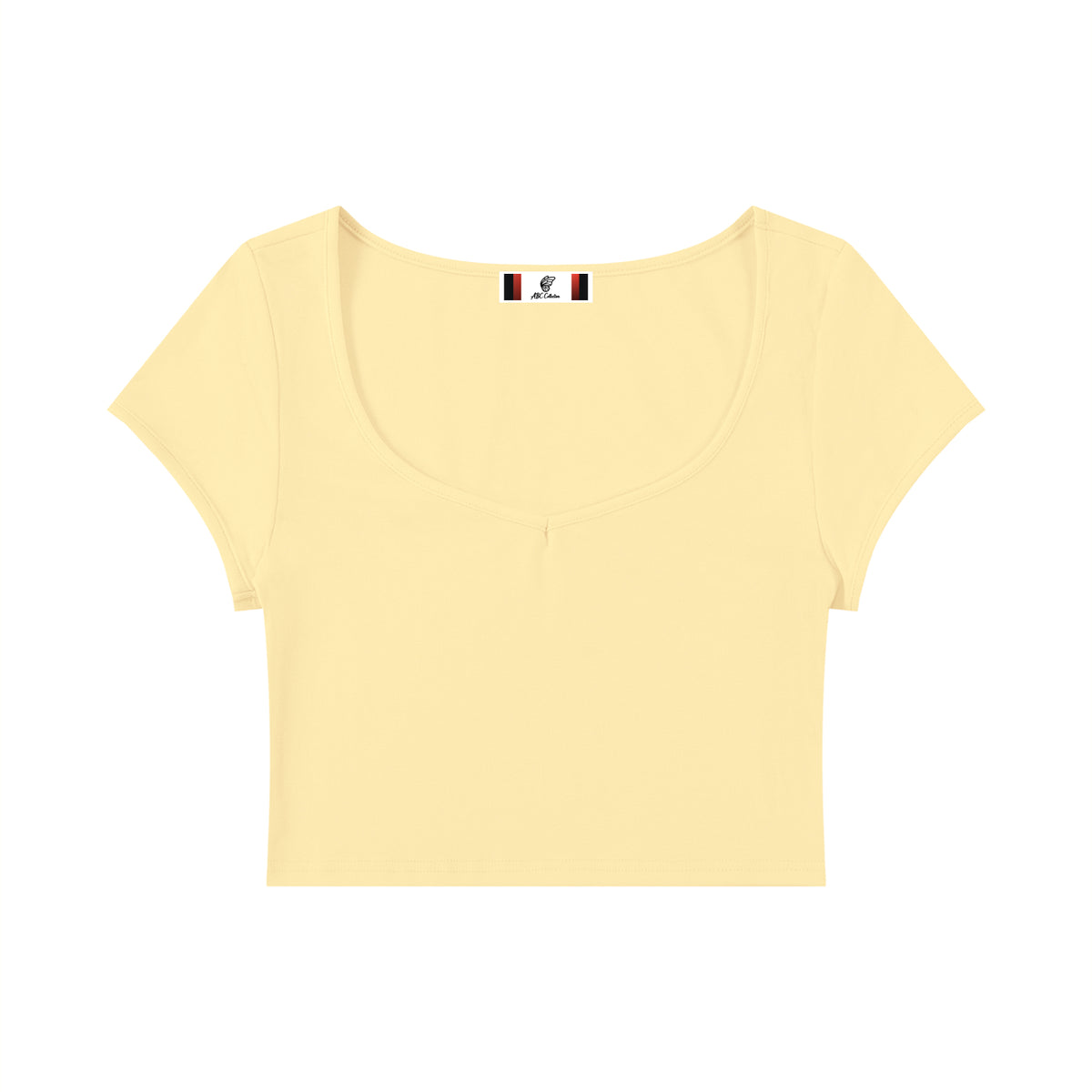 Women's Slim Cap Sleeve Crop T-Shirt