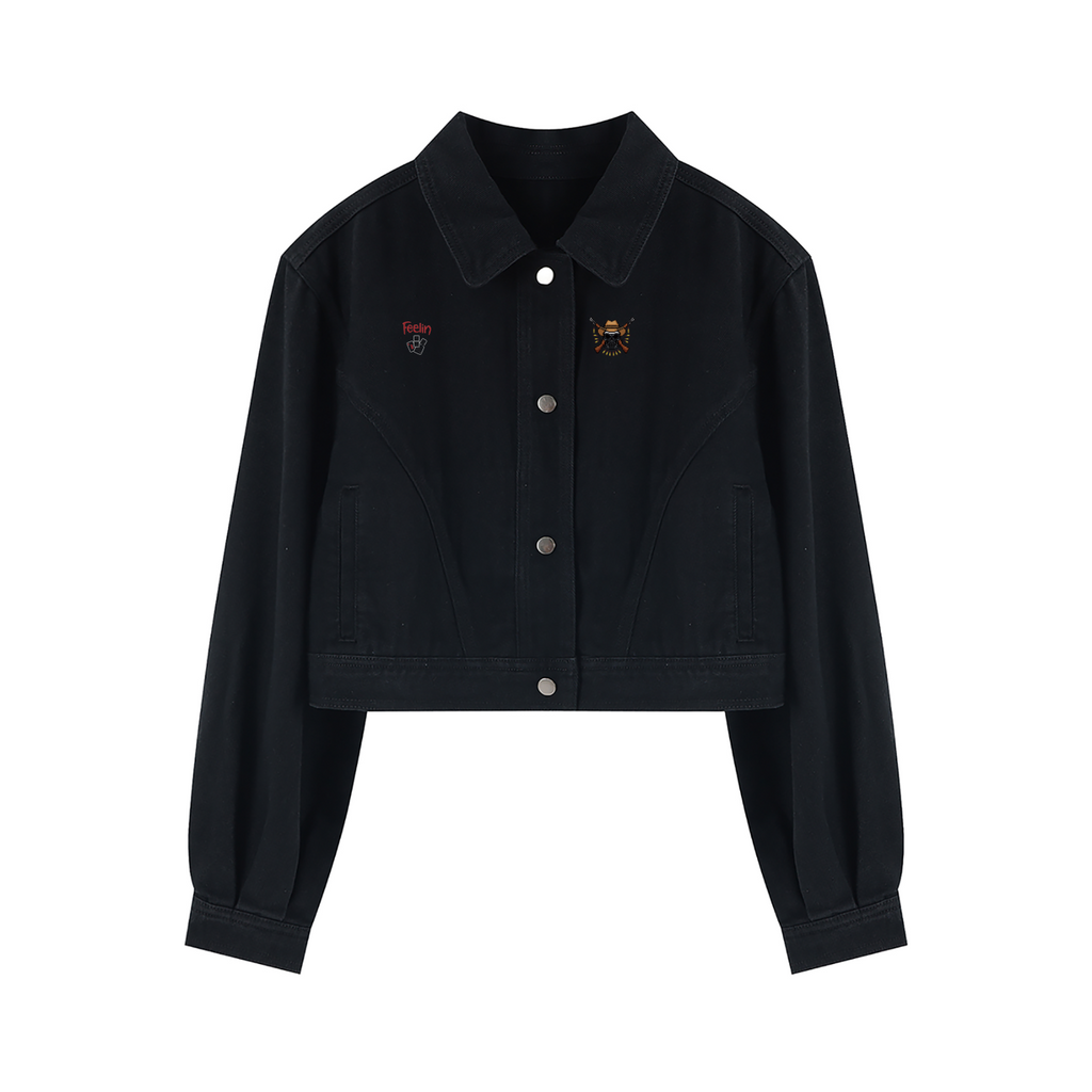 Women’s Crop Denim Jacket