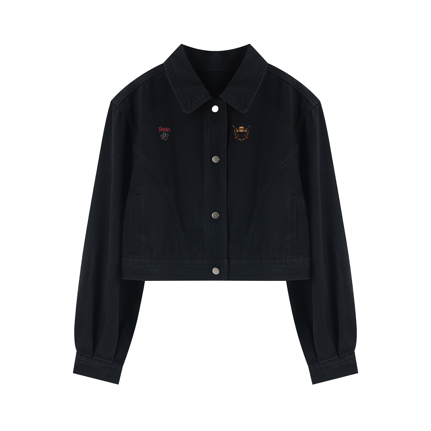 Women’s Crop Denim Jacket