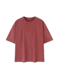 Mineral Wash Boxy Cotton T-Shirt