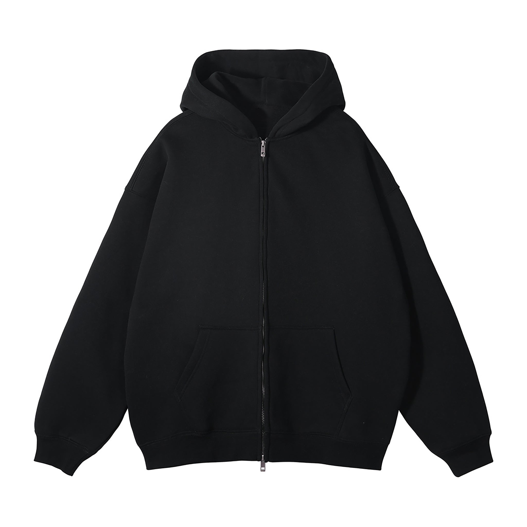 Essential Fleece Zip-Through Hoodie
