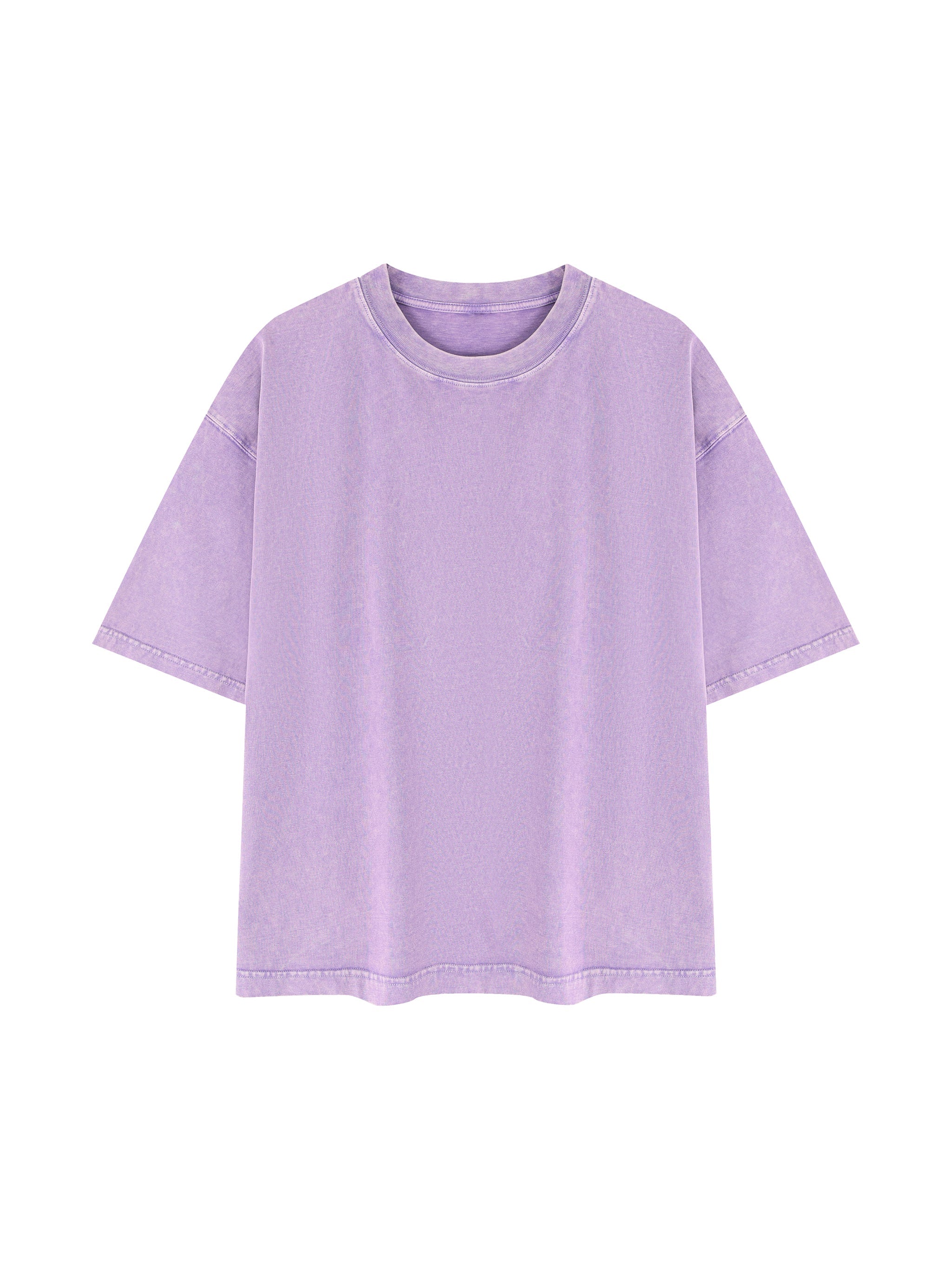 Mineral Wash Boxy Cotton T-Shirt